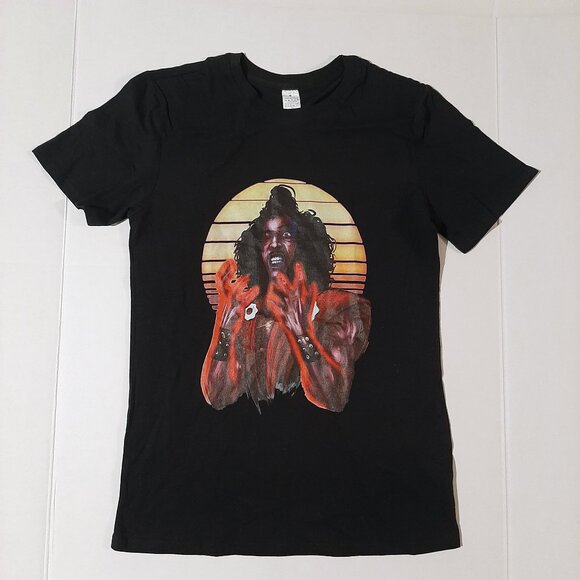 Shonuff glow T-Shirt womens size small black tee The Last Dragon movie shirt New - Picture 5 of 5